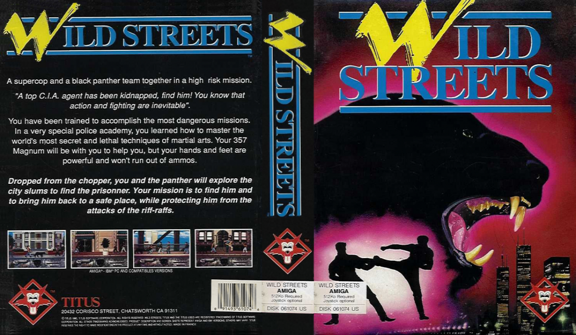 Wild Streets — box-texture (EU)