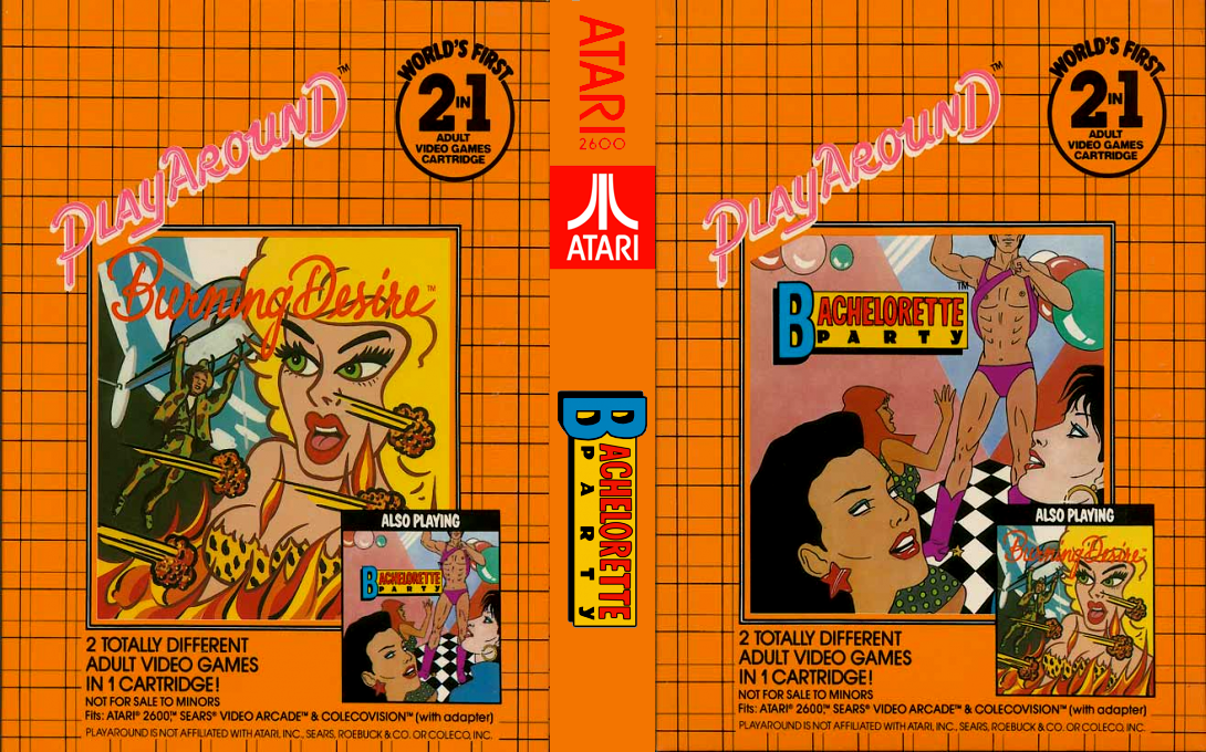 Bachelorette Party - Burning Desire — box-texture (US)