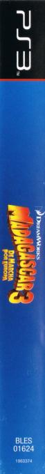 DreamWorks Madagascar 3 - The Video Game — box-2D-side (SP)