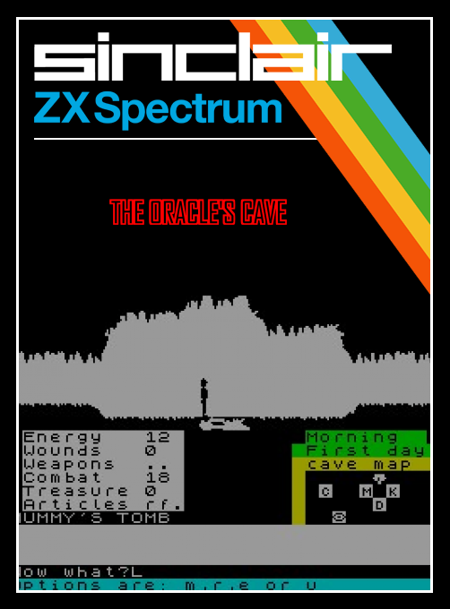 Oracle's Cave, The — box-2D (SS)