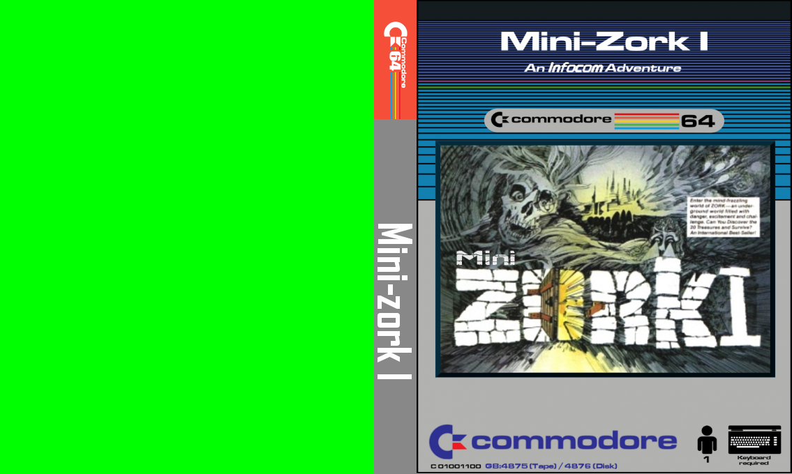Mini-Zork 1 : The Great Underground Empire — box-texture (CUS)