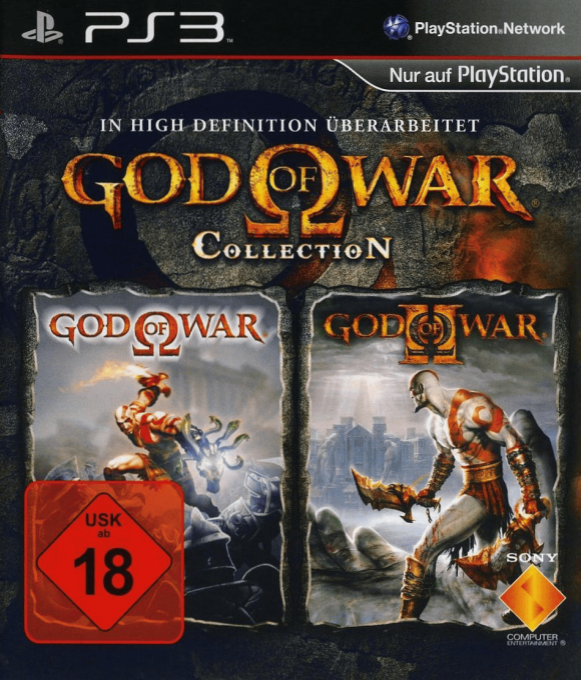 God of War Collection — box-2D (DE)