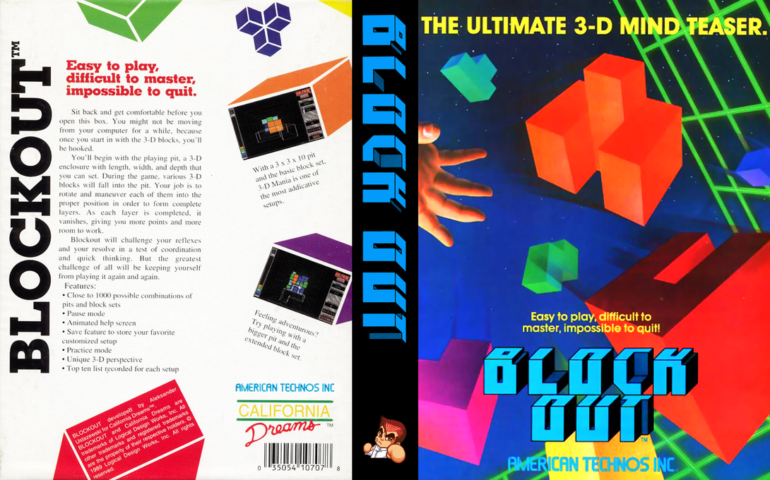 Block Out — box-texture (US)