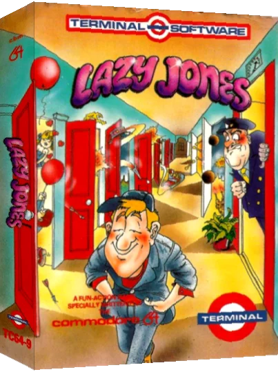 Lazy Jones — box-3D (EU)