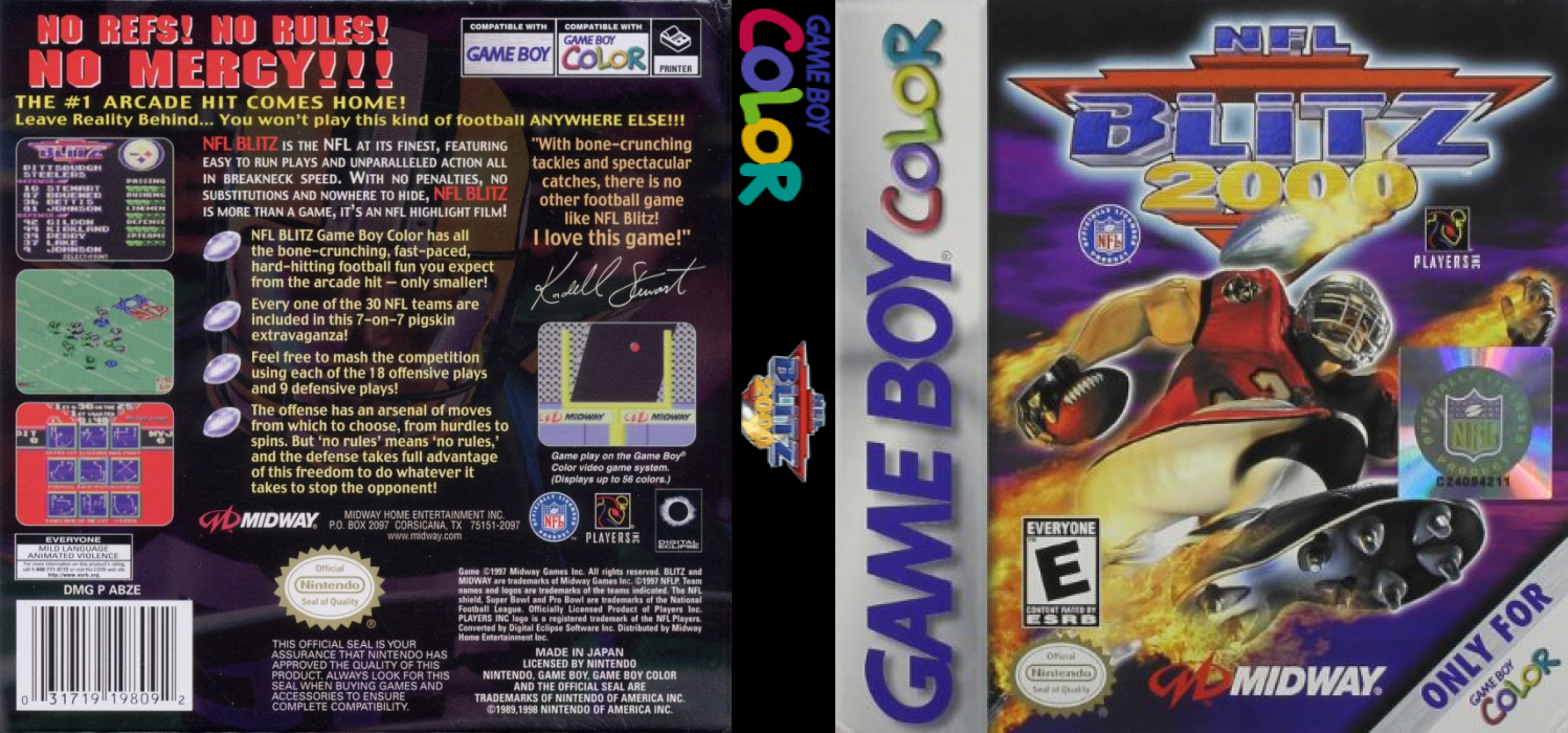 Nfl Blitz 2000 — box-texture (US)