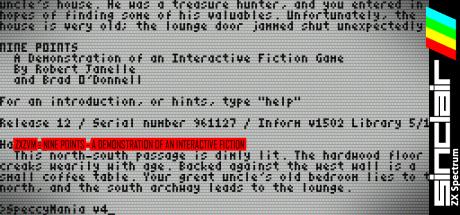 ZxZvm - Nine Points - A Demonstration of an Interactive Fiction — steamgrid