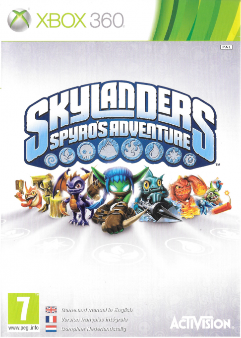 Skylanders - Spyro's Adventure box art