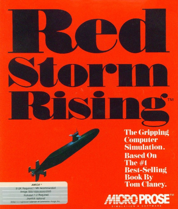 Red Storm Rising box art