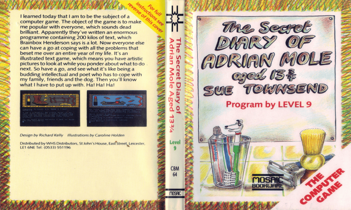 Secret Diary Of Adrian Mole Aged 13, The — box-texture (EU)