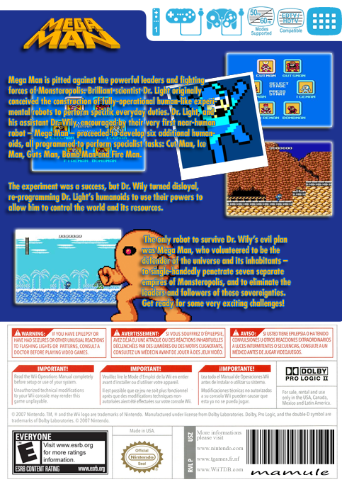 Mega Man — box-2D-back (EU)