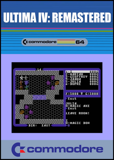 Ultima 4 - Remastered box art