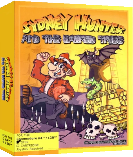 Sydney Hunter and the Sacred Tribe — box-3D (WOR)
