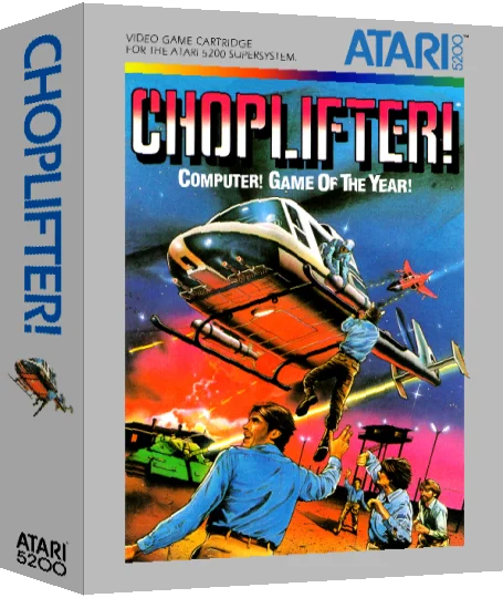Choplifter! — box-3D (US)