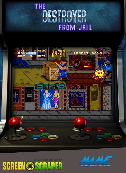 The Destroyer From Jail box art