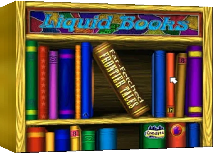 Lightspan - Liquid Books 3 - Far-fetched Frontier Tales — box-3D (US)