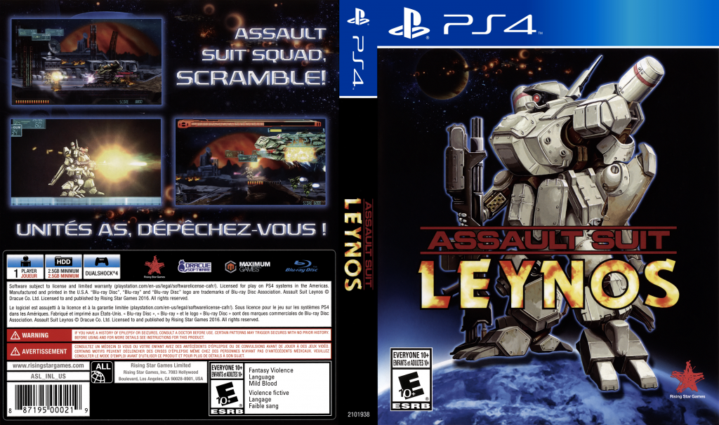 Assault Suit Leynos — box-texture (US)