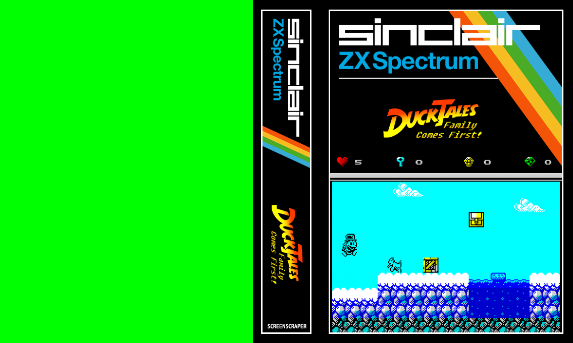 Duck Tales : Family Comes First! — box-texture (SS)