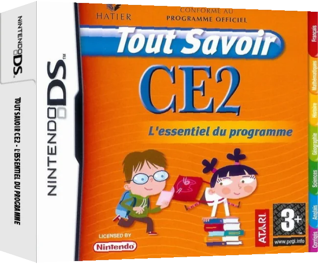 Tout Savoir CE2 - L'Essentiel du Programme — box-3D (EU)