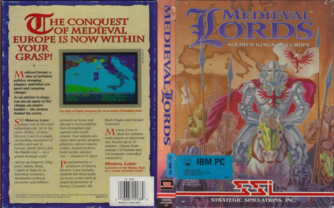 Medieval Lords - Soldier Kings Of Europe — box-texture (US)