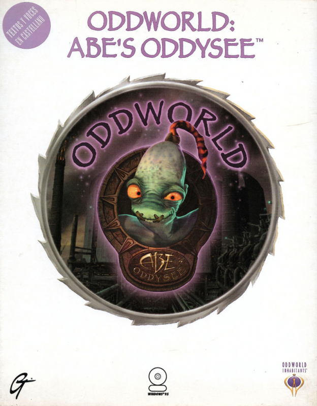 Oddworld - Abe's Oddysee — box-2D (SP)