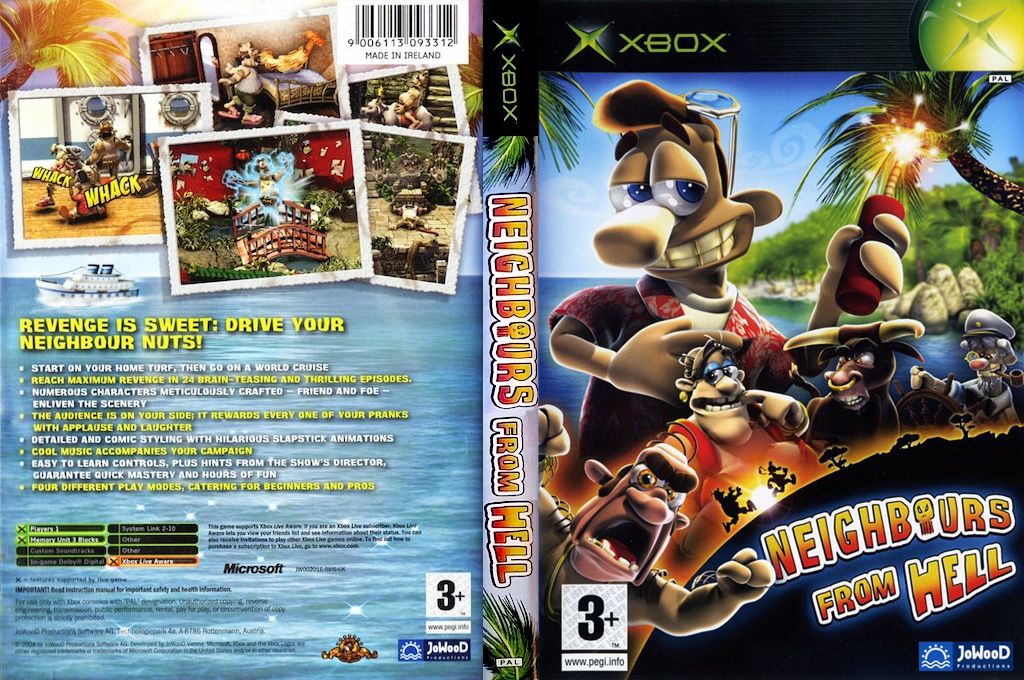 Neighbours From Hell — box-texture (EU)