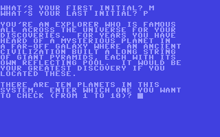 Pyramid Planet Explorer — ss (EU)