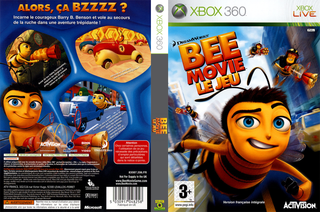 Bee Movie - Le Jeu — box-texture (FR)