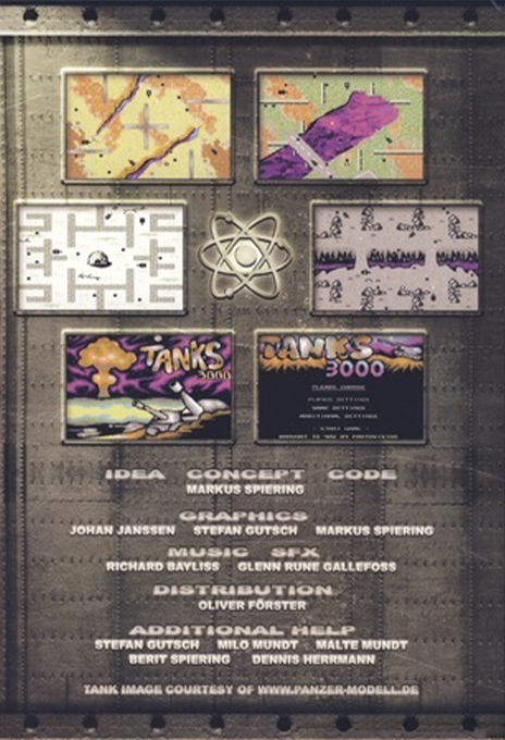 Tanks 3000 — box-2D-back (EU)