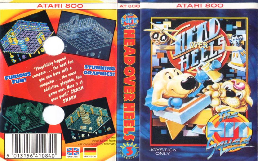 Head Over Heels — box-texture (EU)