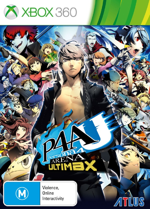 Persona 4 Arena Ultimax — box-2D (AU)