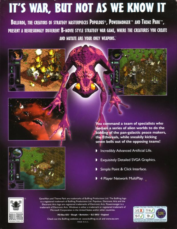 Genewars — box-2D-back (EU)
