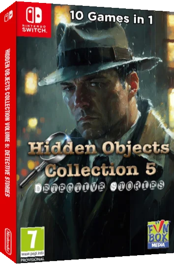 Hidden Objects Collection Volume 5 - Detective Stories — box-3D (EU)