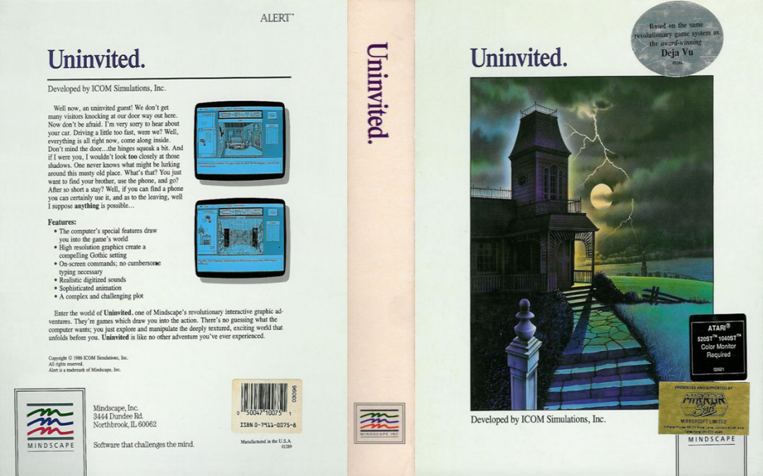 Uninvited — box-texture (US)