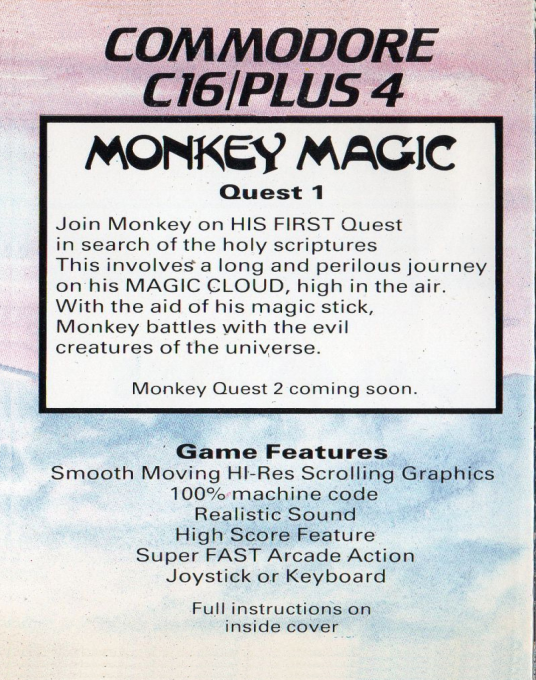 Monkey Magic — box-2D-back (EU)
