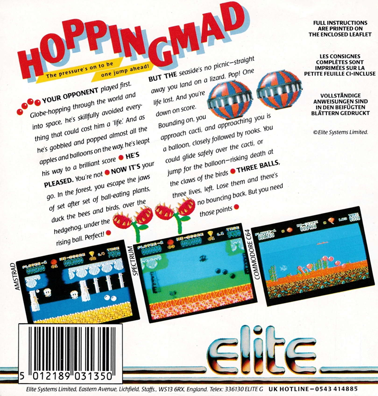 Hoppin' Mad — box-2D-back (EU)