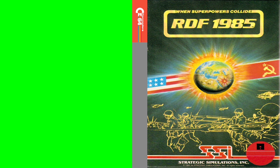 RDF 1985 : When Superpowers Collide — box-texture (US)