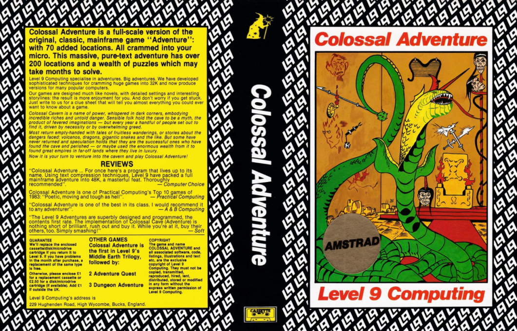 Colossal Adventure — box-texture (EU)