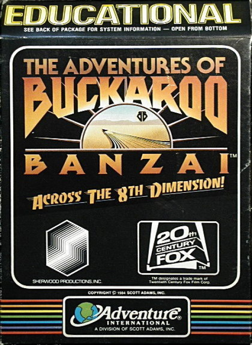 Adventures of Buckaroo Banzai, The - Across the 8th Dimension! box art
