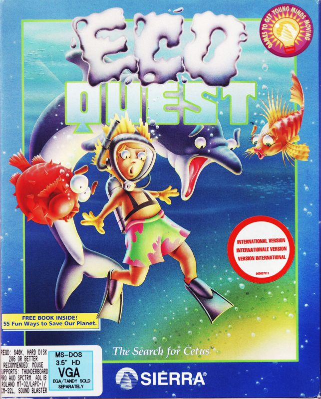 EcoQuest - The Search for Cetus — box-2D (EU)