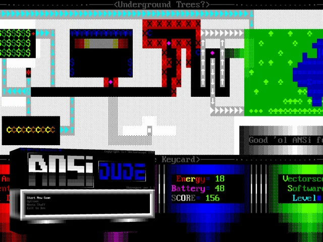 Amazing Adventures Of Ansi Dude, The — mixrbv2 (WOR)