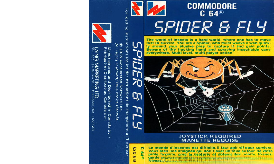 Spider and the Fly — box-texture (US)