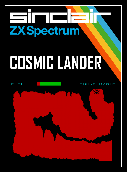 Cosmic Lander box art