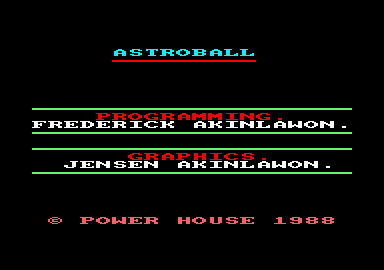 Astroball — sstitle (EU)