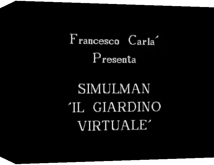 Simulman 08 - Il Giardino Virtuale — box-3D (WOR)