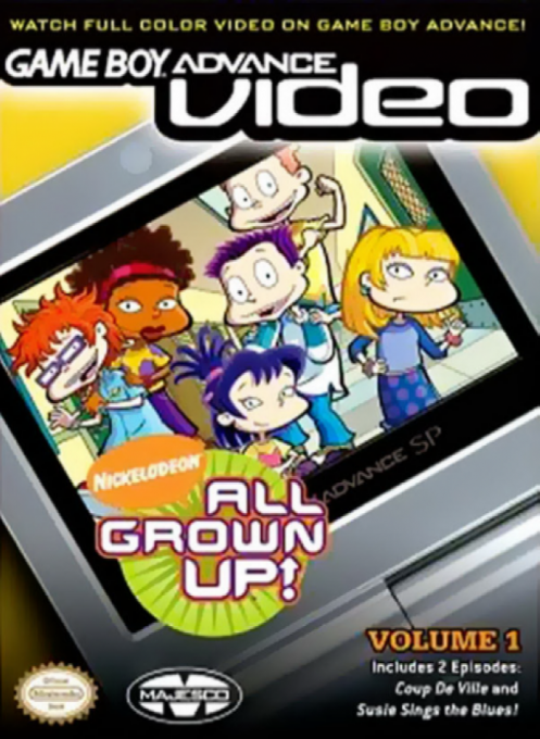 Game Boy Advance Video - All Grown Up! - Volume 1 box art