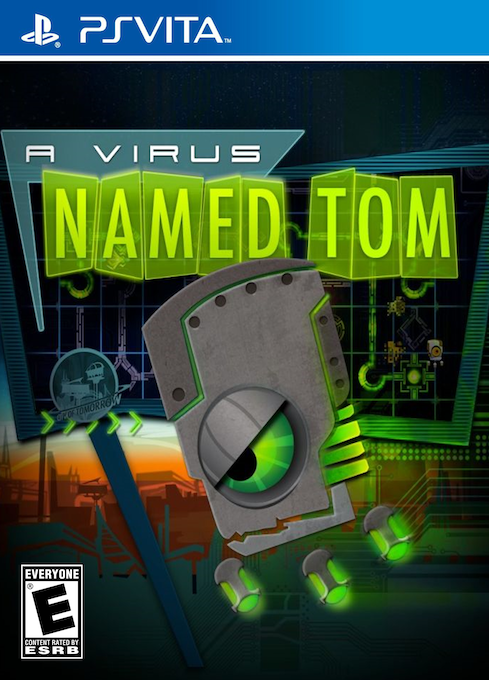 Virus Named Tom, A box art