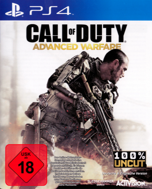 Call of Duty - Advanced Warfare — box-2D (DE)