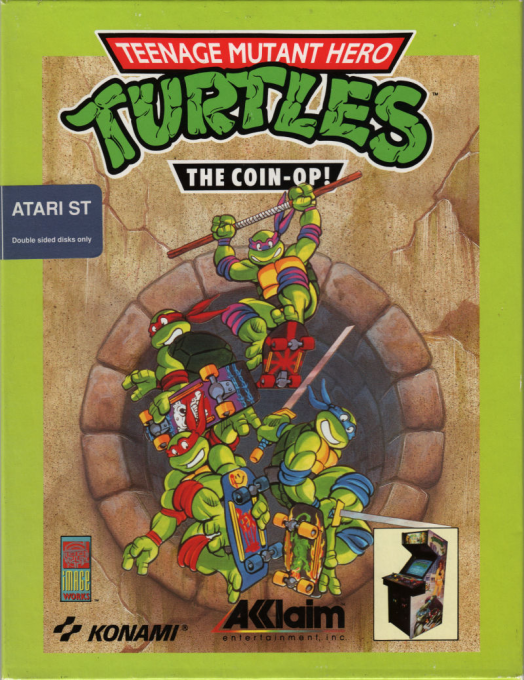 Teenage Mutant Hero Turtles - The Coin-Op! box art