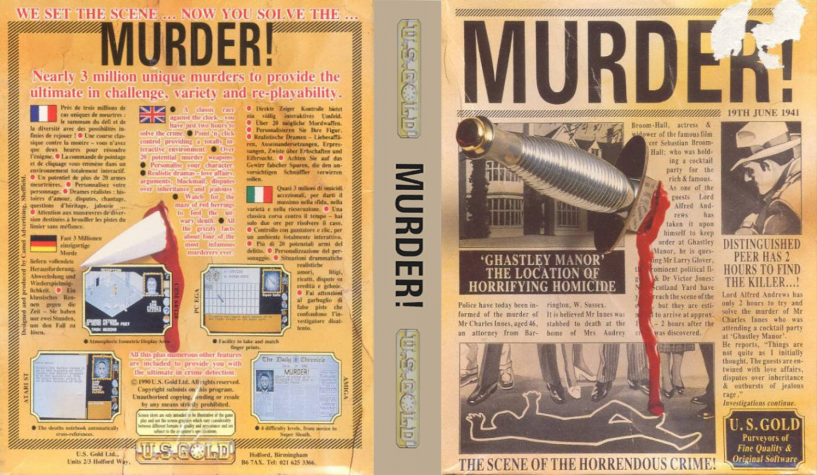 Murder! — box-texture (EU)
