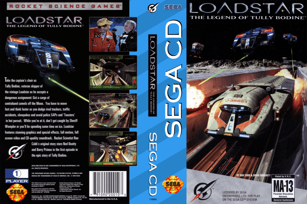 Loadstar - The Legend of Tully Bodine — box-texture (US)